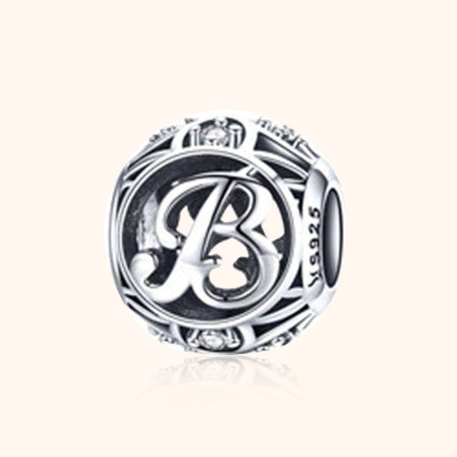 Ciondolo Lettera Rotonda - Chiara Jewels