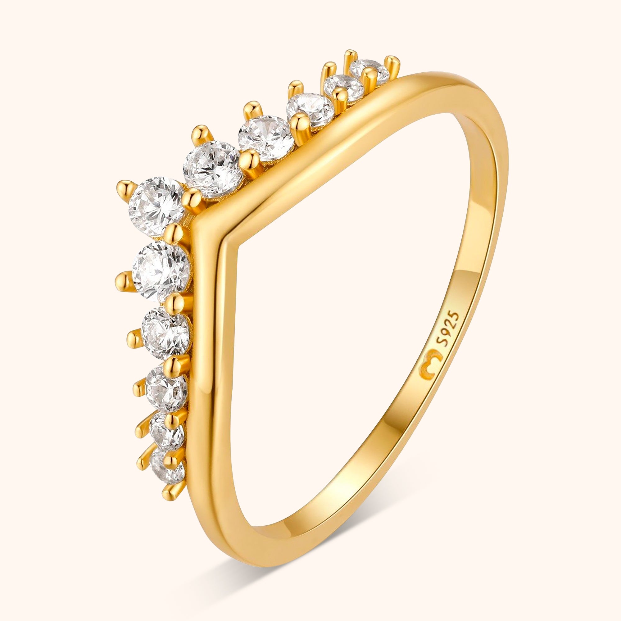 Anello Corona di Zirconio - Chiara Jewels