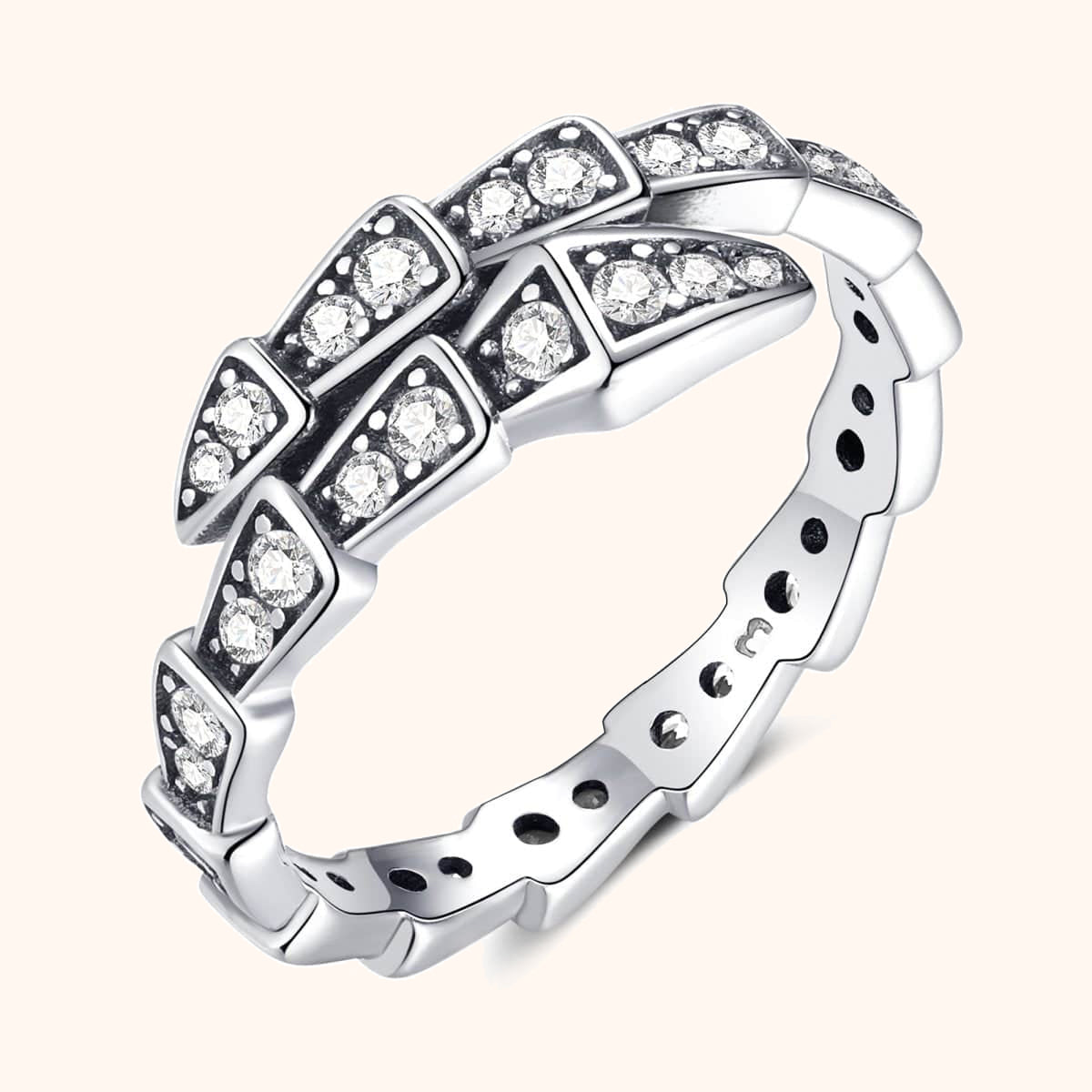 Anello Vipera Lucente - Chiara Jewels
