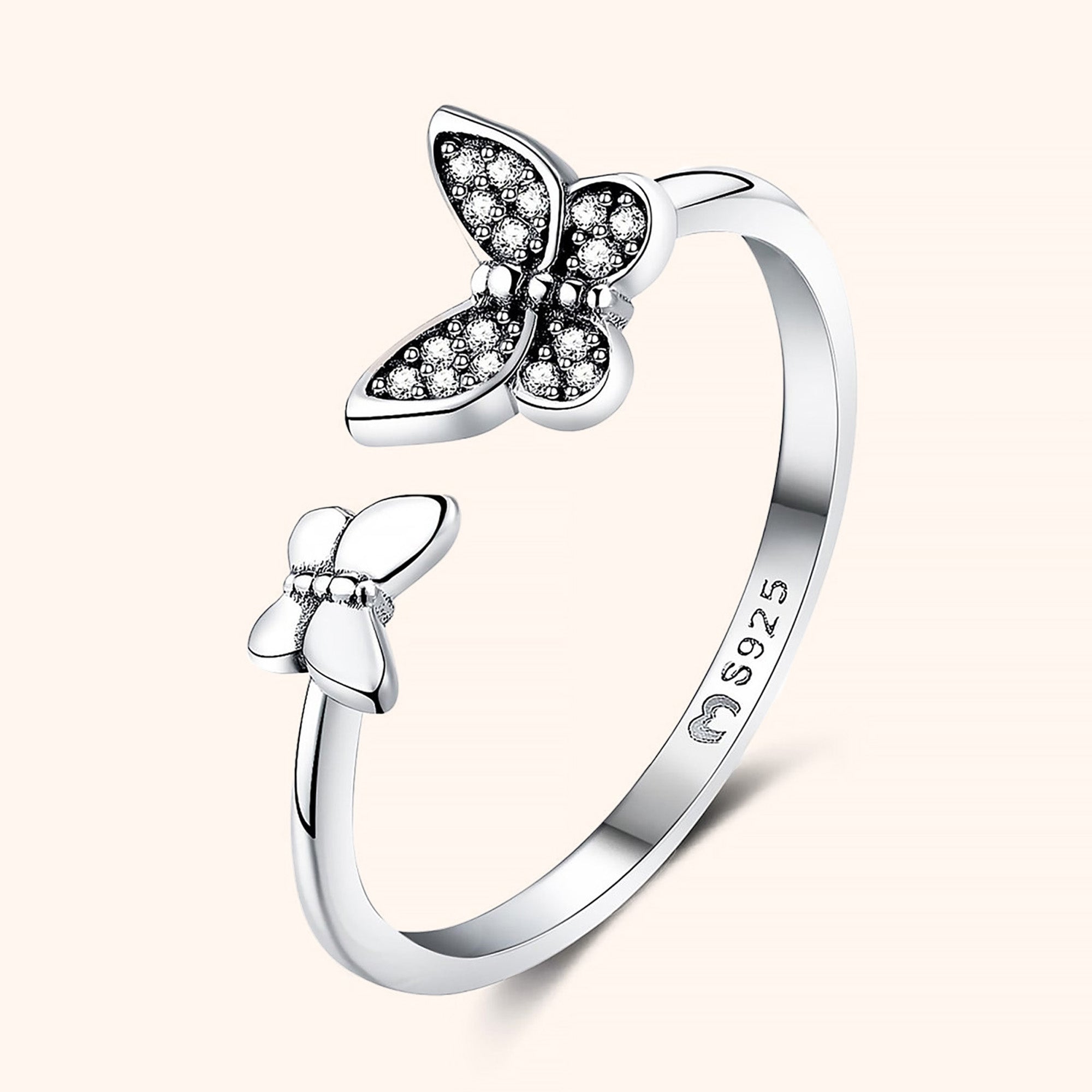 Anello Piccole Farfalle - Chiara Jewels