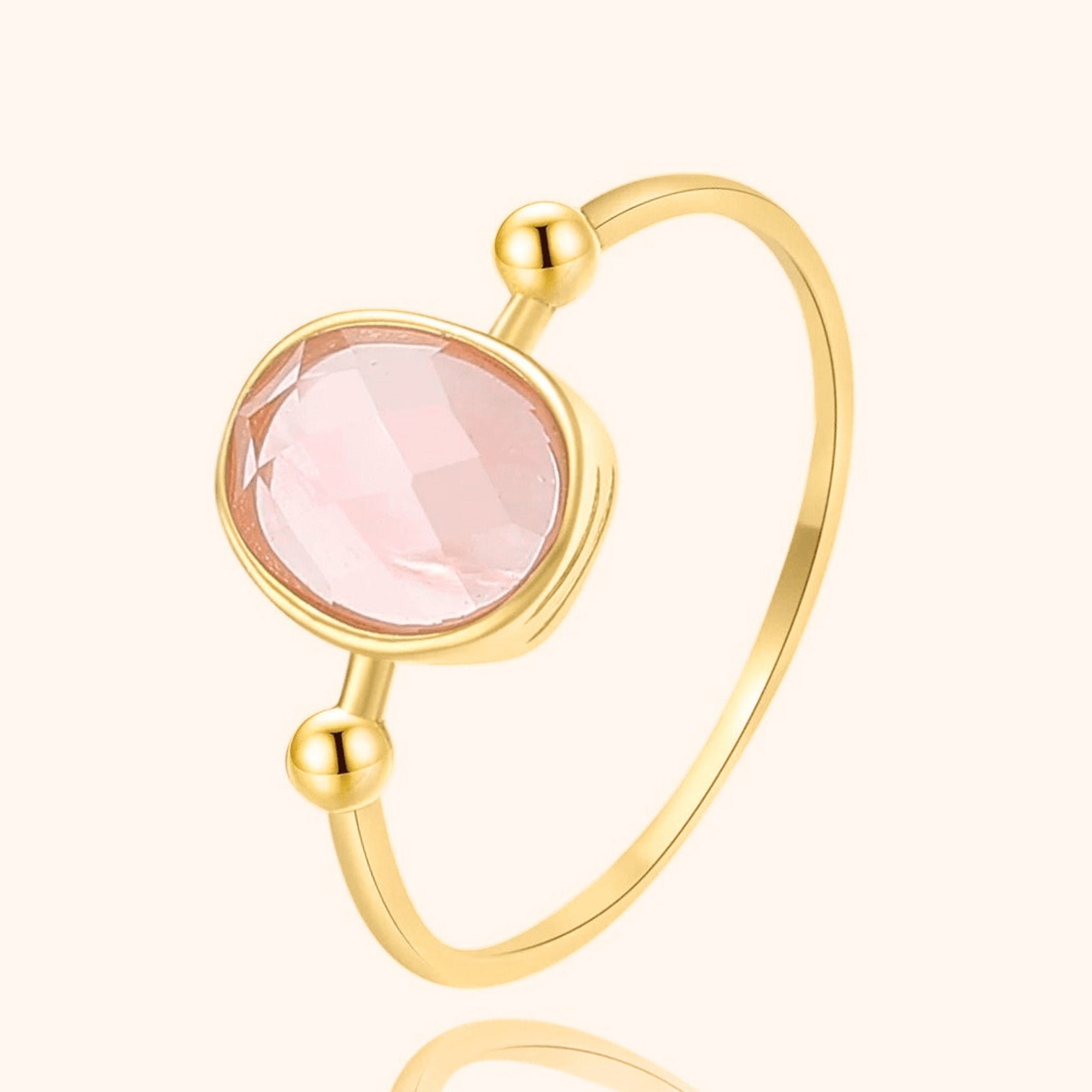 Anello Rosa Lucido - Chiara Jewels