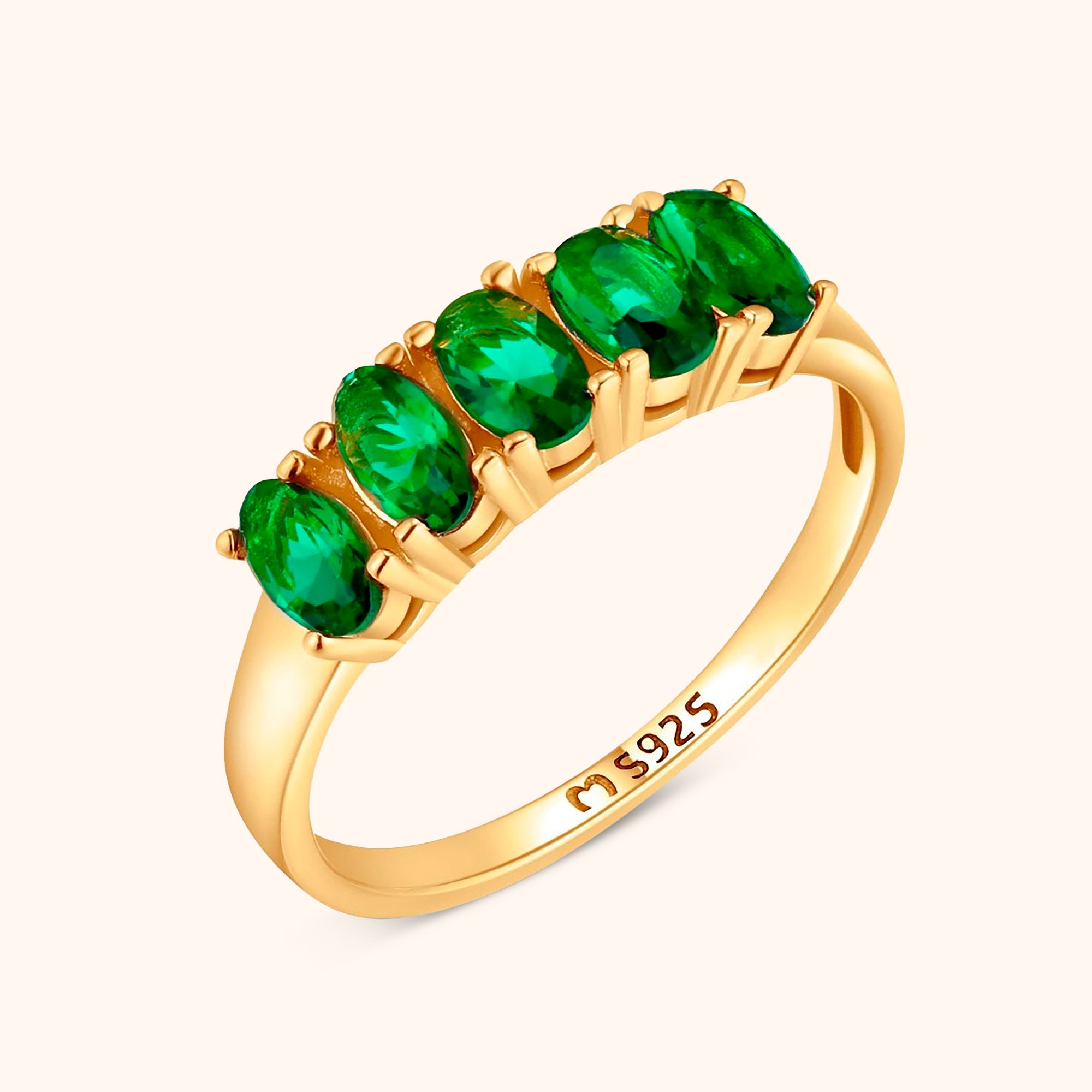 Anello Smeraldo - Chiara Jewels