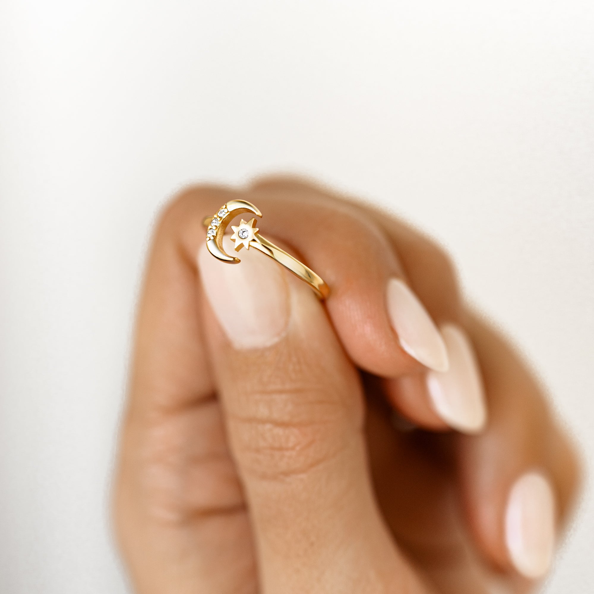 Anello Luna e Stelle - Chiara Jewels