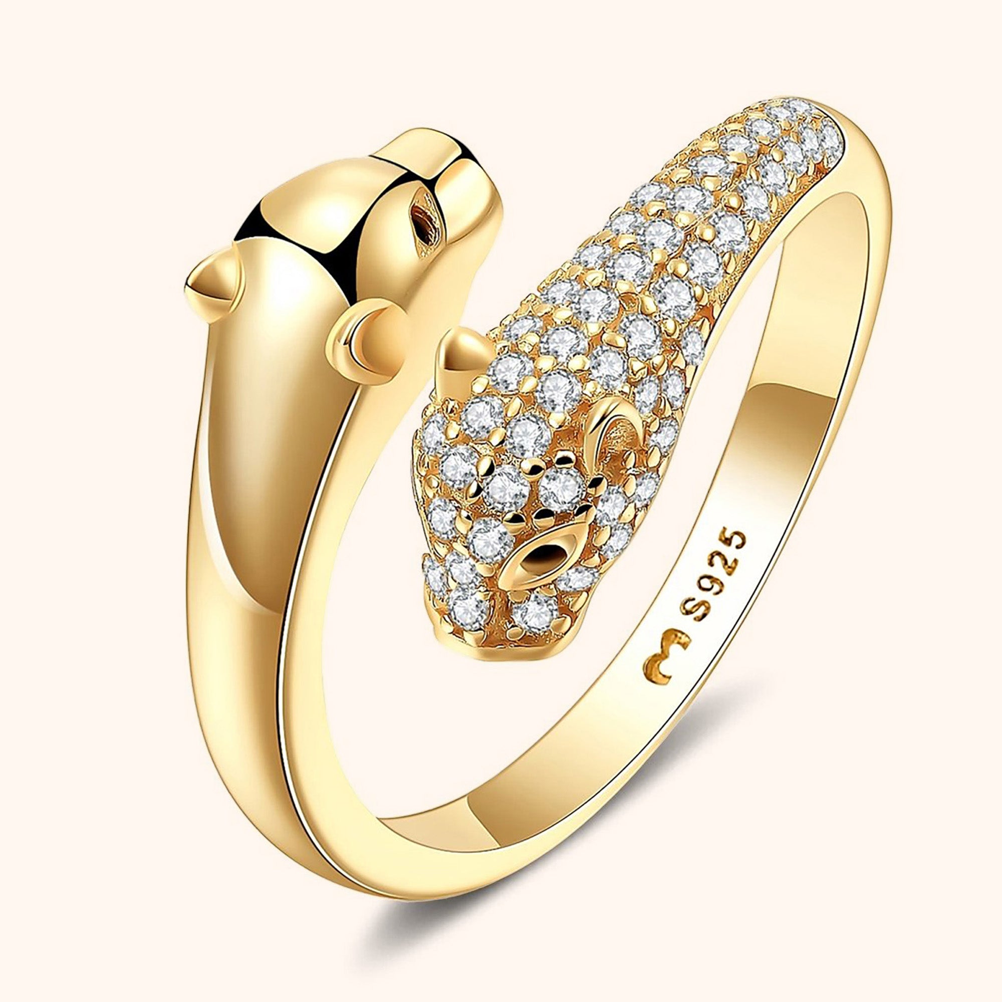 Anello Pantera Brillante - Chiara Jewels