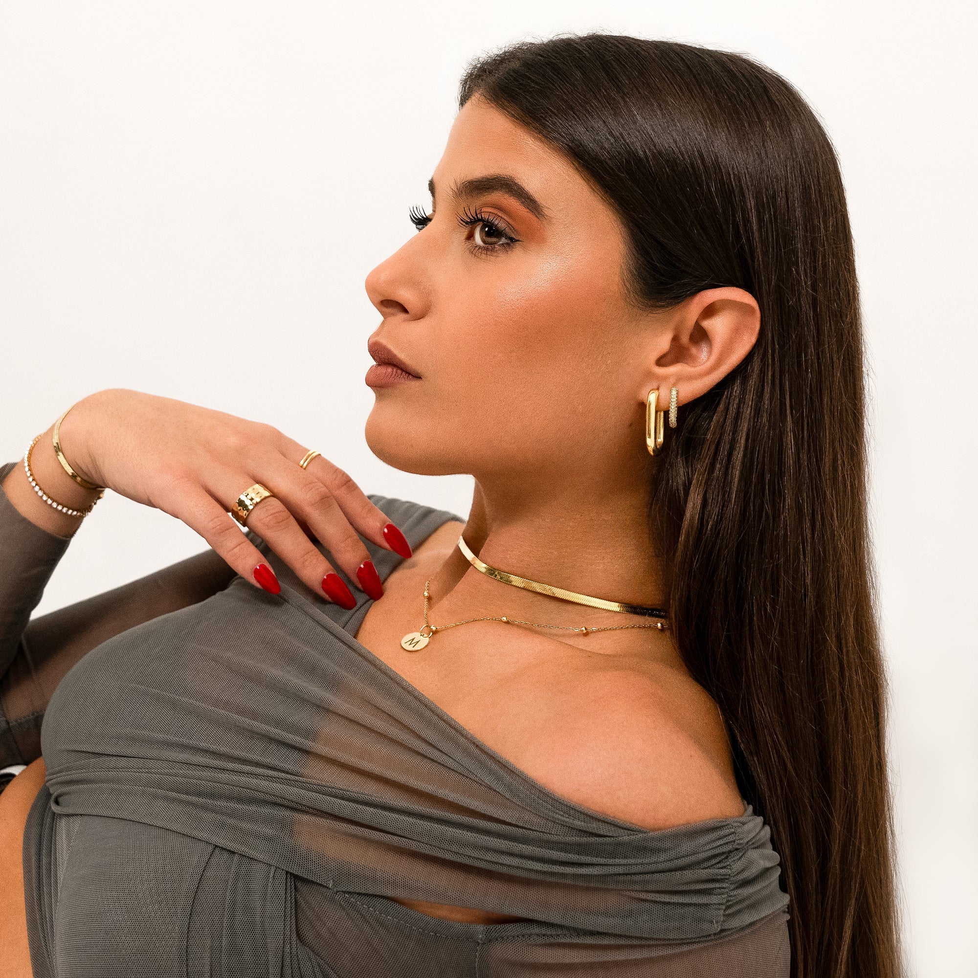 Collana Circolo Iniziale - Chiara Jewels