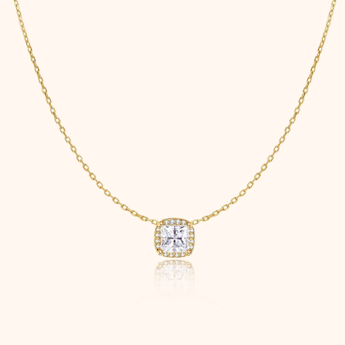 Collana Zirconia Quadrata - Chiara Jewels