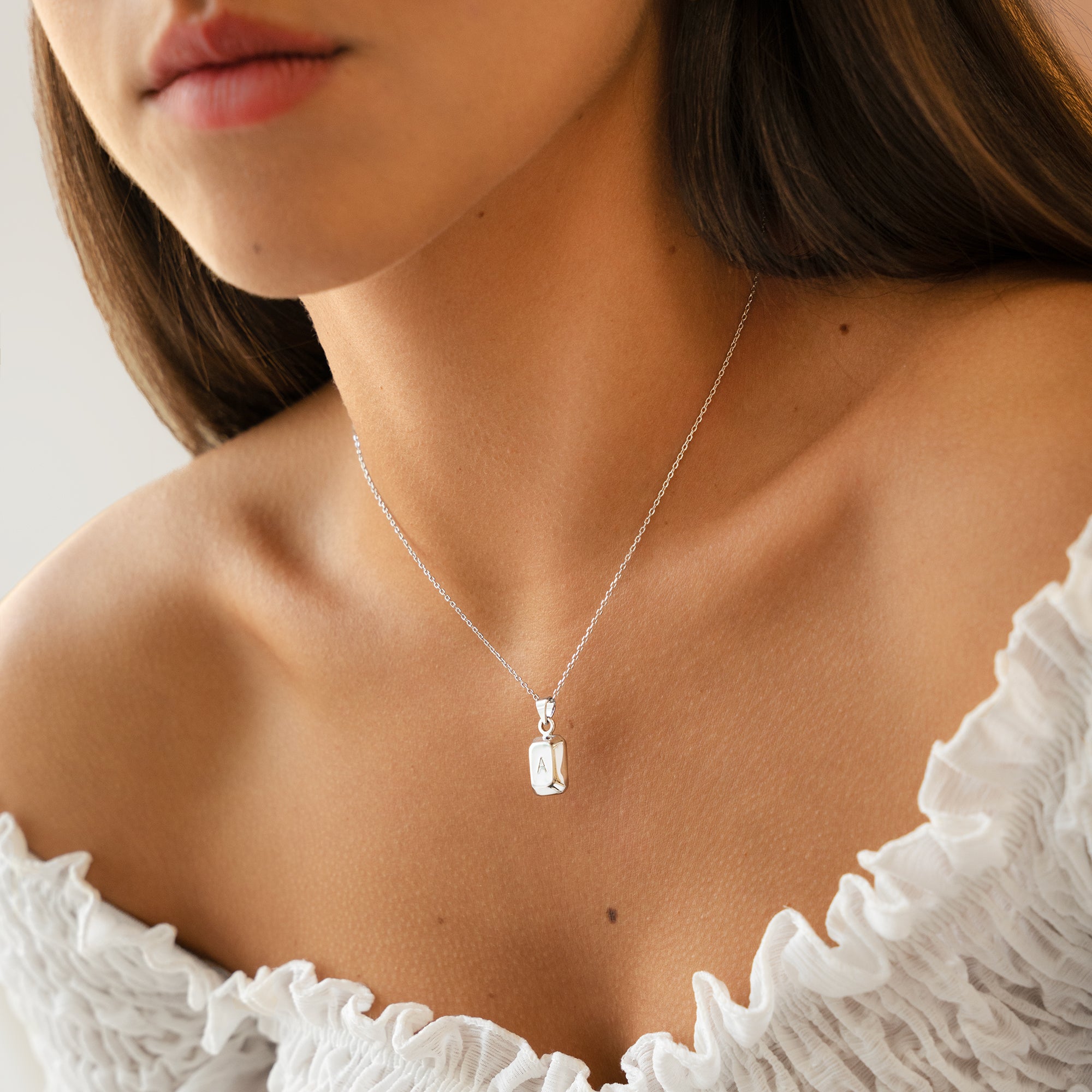 Collana Lingotto Iniziale - Chiara Jewels