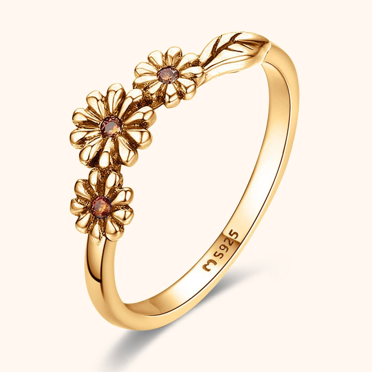 Anello Trio Fiori - Chiara Jewels