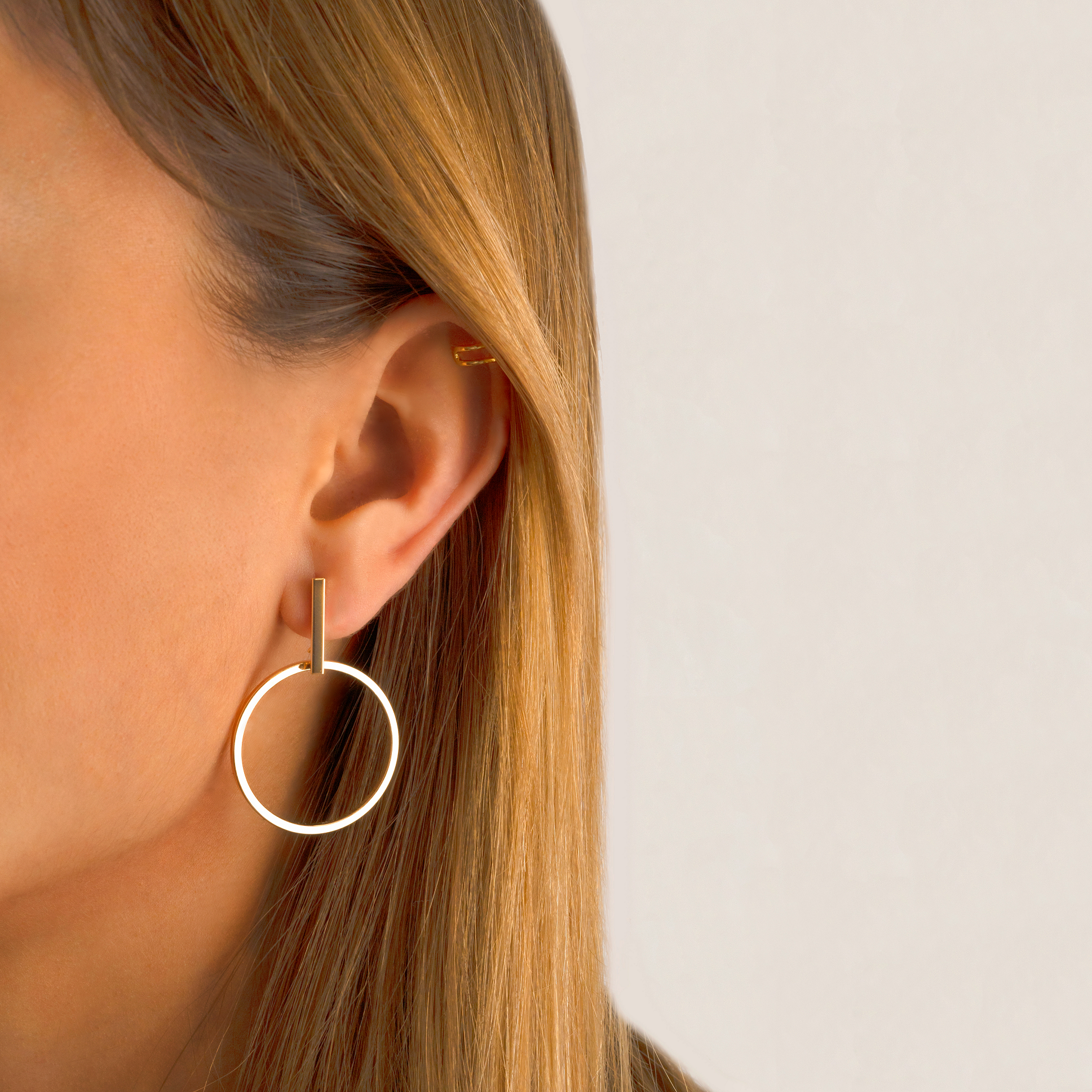 Orecchini Cerchi Minimalisti - Chiara Jewels