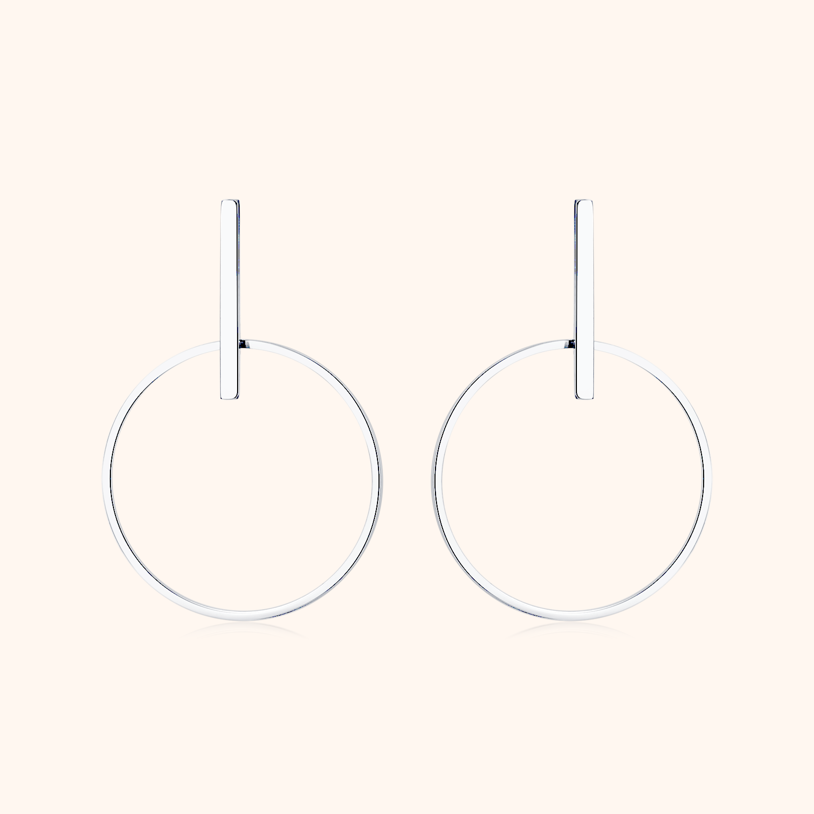 Orecchini Cerchi Minimalisti - Chiara Jewels