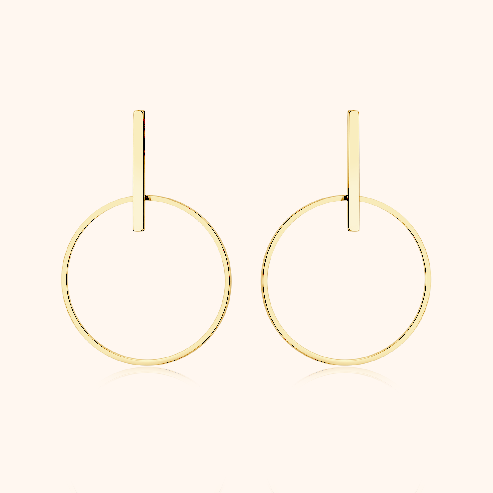 Orecchini Cerchi Minimalisti - Chiara Jewels