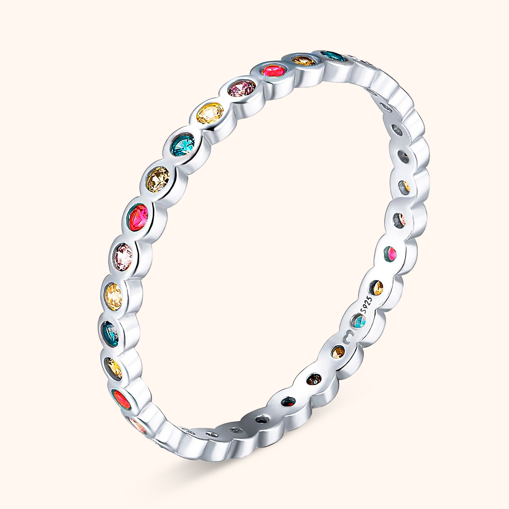 Anello Colori Circolari - Chiara Jewels
