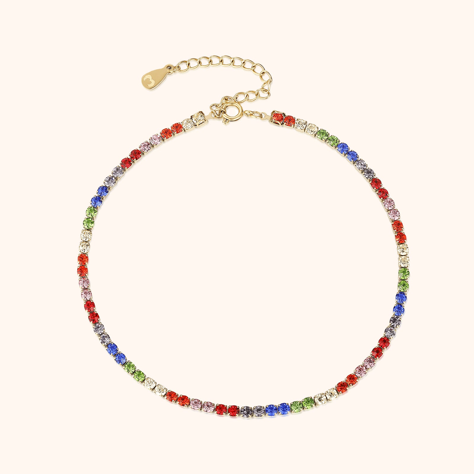 Cavigliera Colore Radioso - Chiara Jewels
