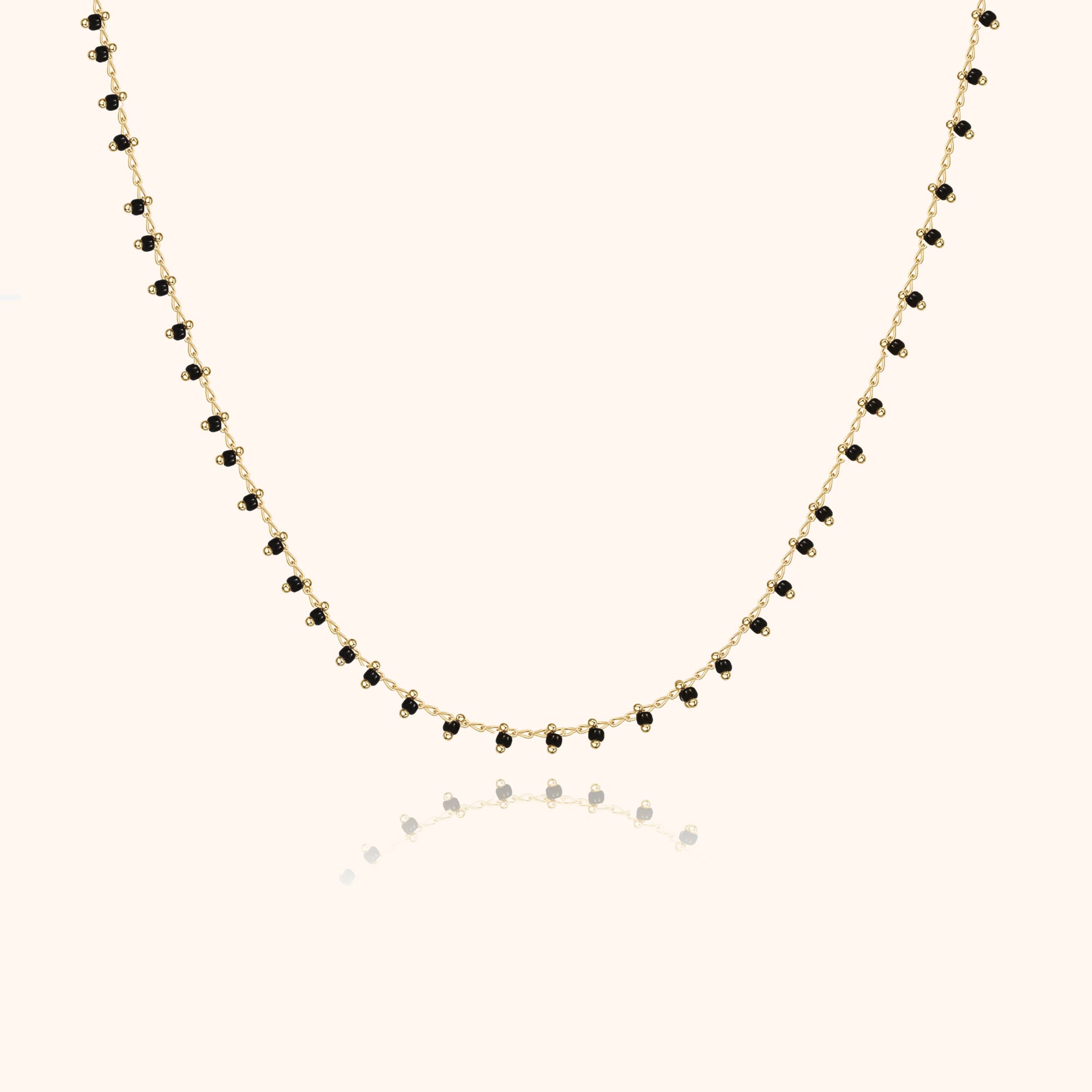 Collana Pellets Neri - Chiara Jewels