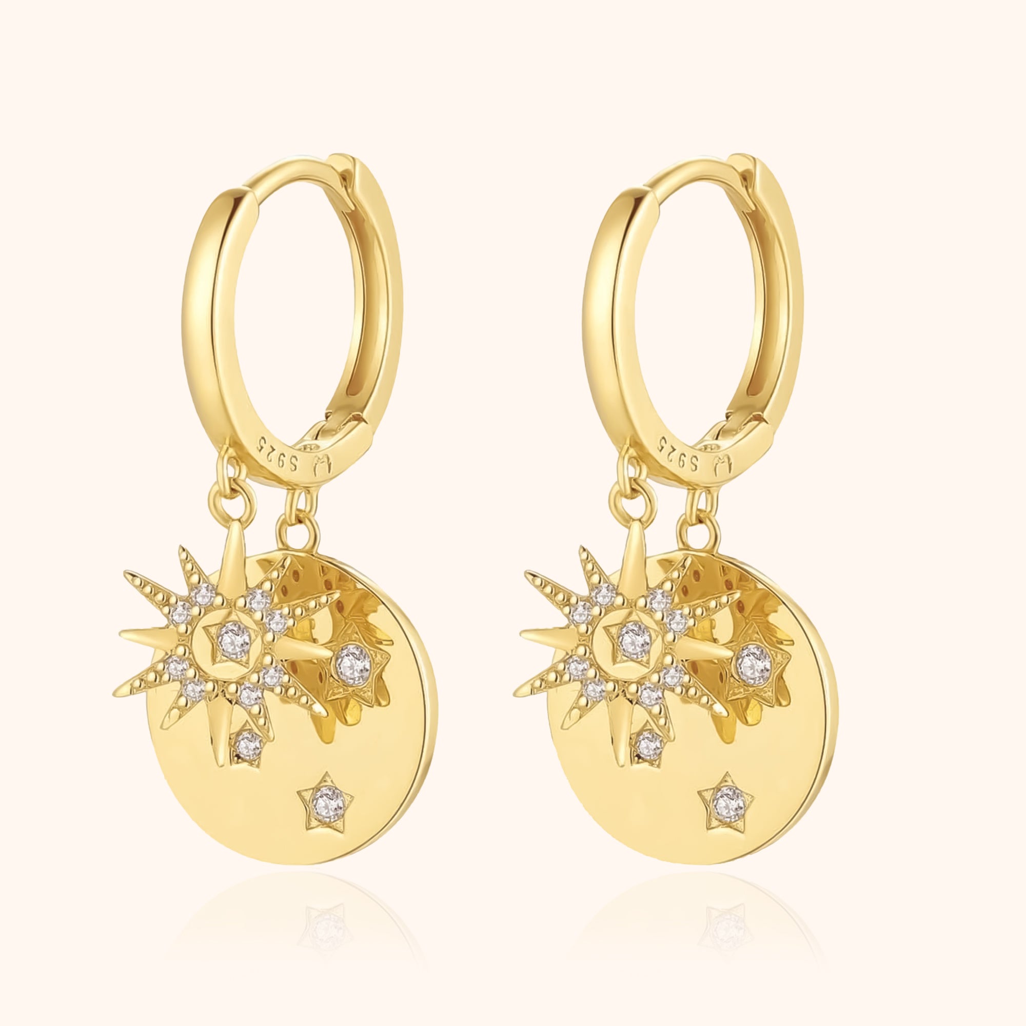 Orecchini Circolo della Costellazione - Chiara Jewels