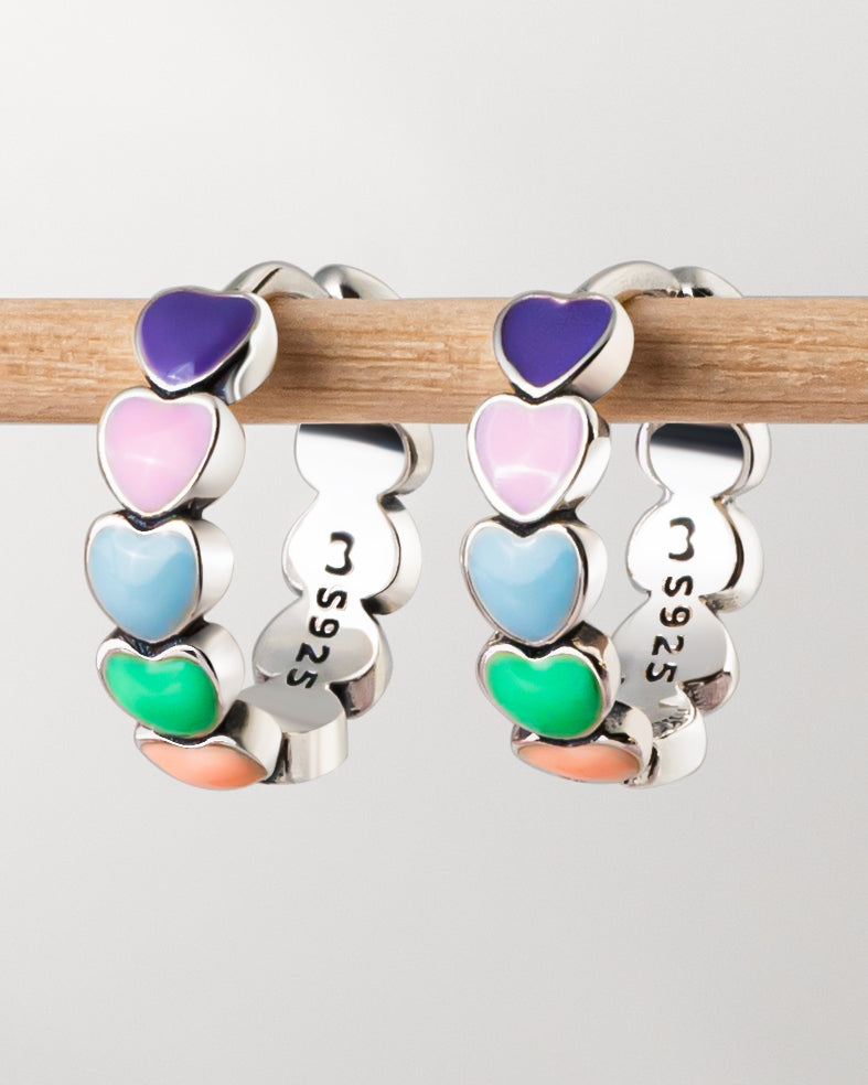 Orecchini Amore Colorato - Chiara Jewels