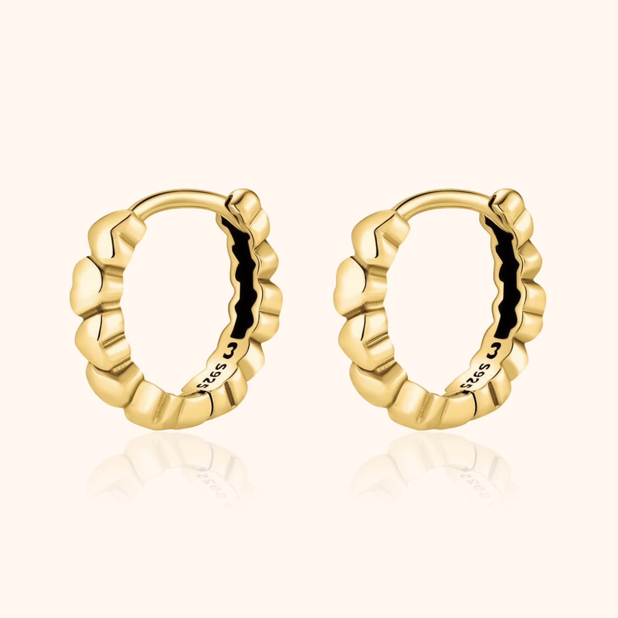 Orecchini Cerchi Amore - Chiara Jewels