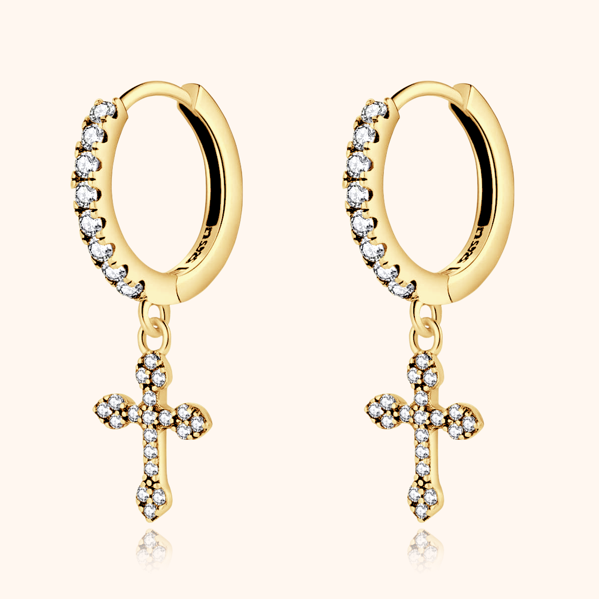 Orecchini Croce Gotica - Chiara Jewels