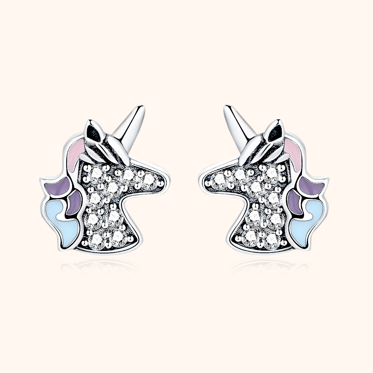 Orecchini Piccoli Unicorni - Chiara Jewels