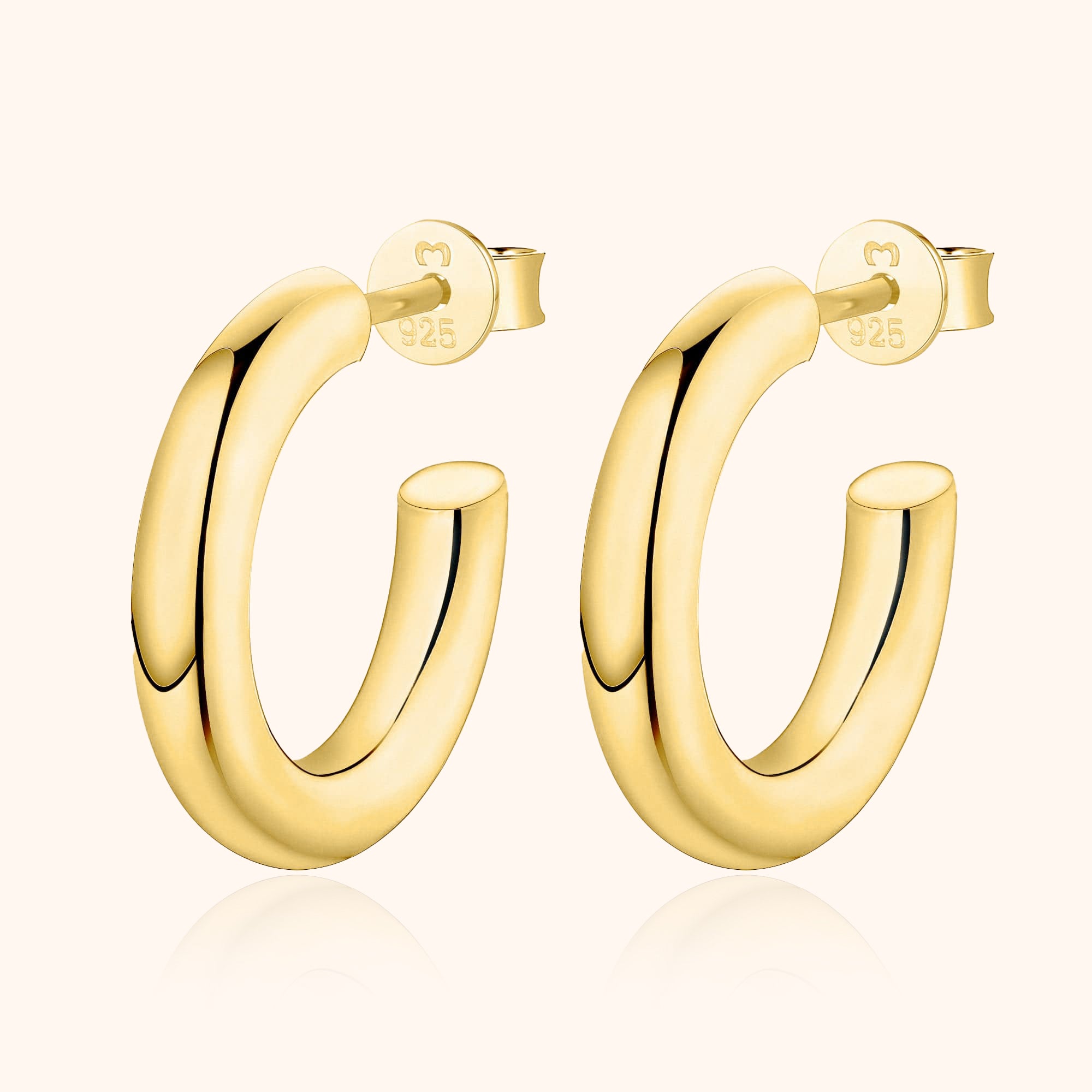 Orecchini Semi Anello Lumina - Chiara Jewels