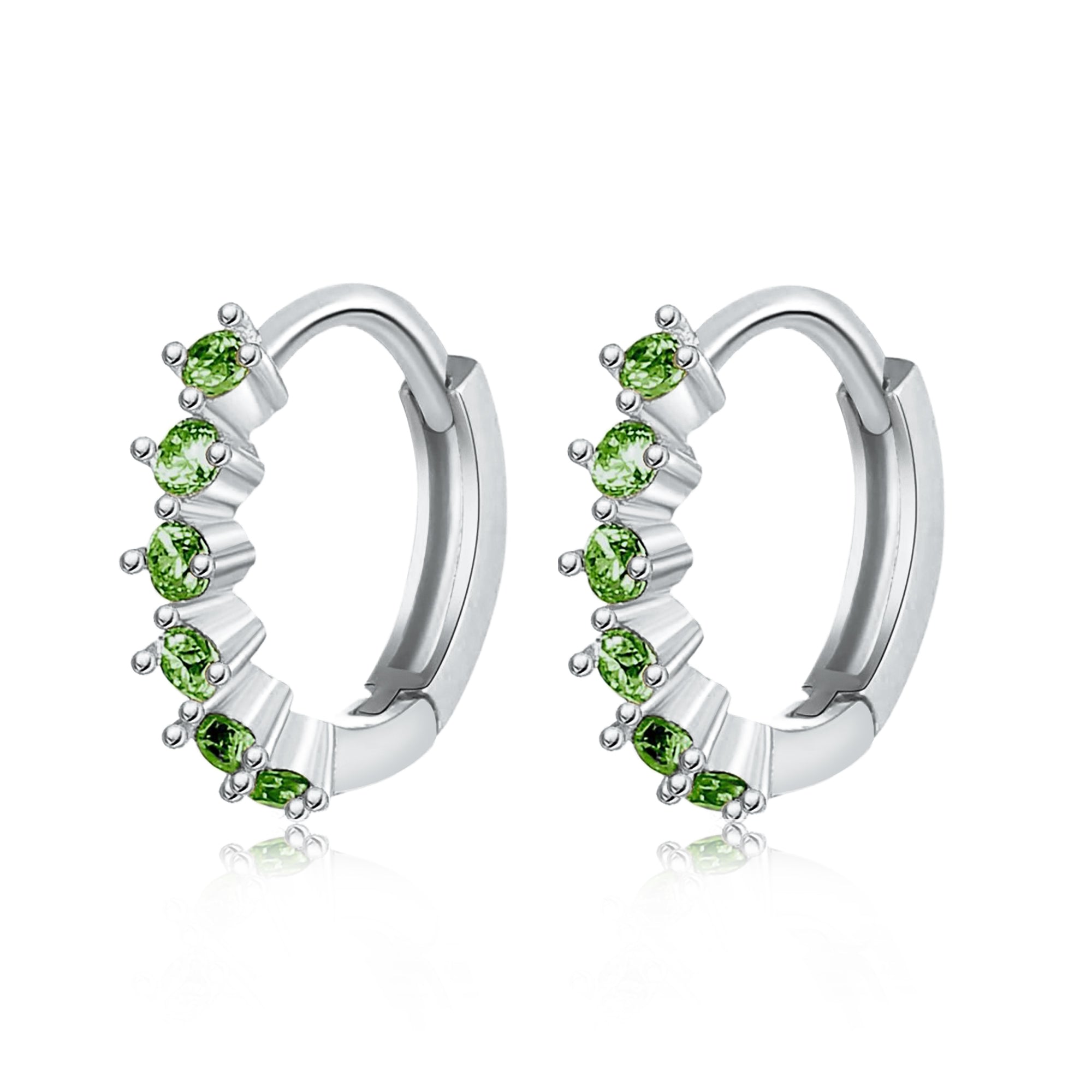 Orecchini Rosa Verdastro - Chiara Jewels