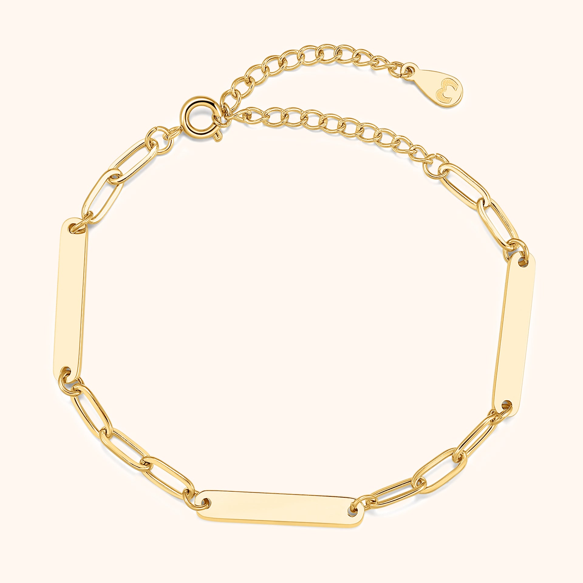 Calledelregalo Bracciale con Incisione Que Quier e Ottone Calledelregalo Bracciale con Incisione Que Quier e Ottone