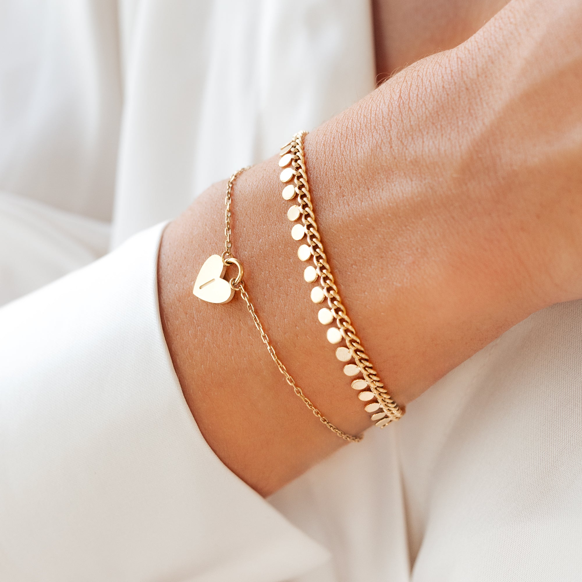 Bracciale Iniziale Cuore - Chiara Jewels