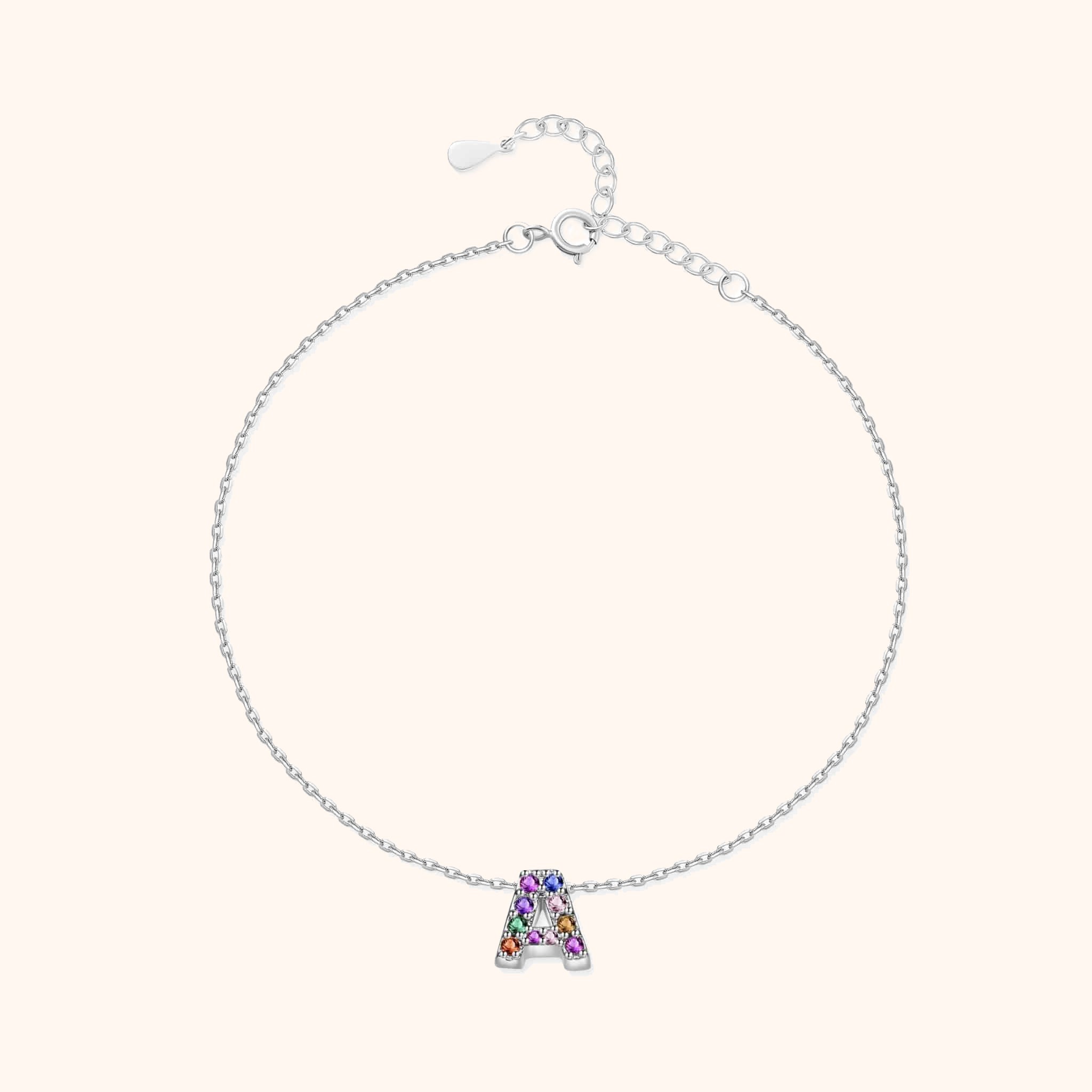 Cavigliera Argento Iniziale - Chiara Jewels