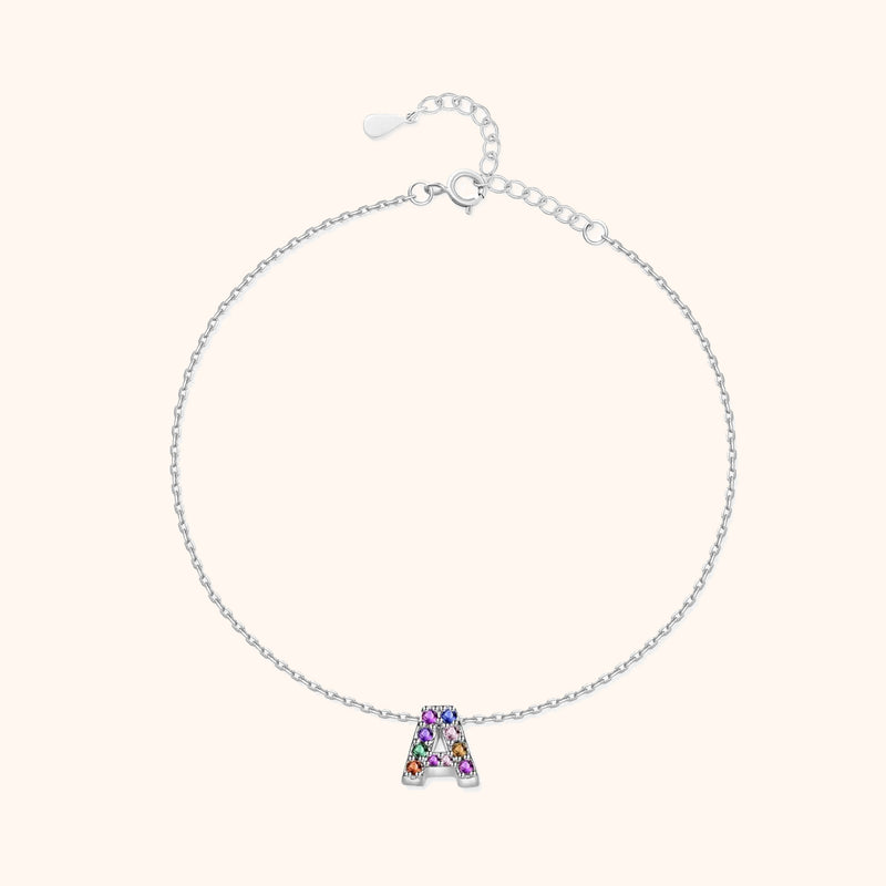 Cavigliera Argento Iniziale - Chiara Jewels