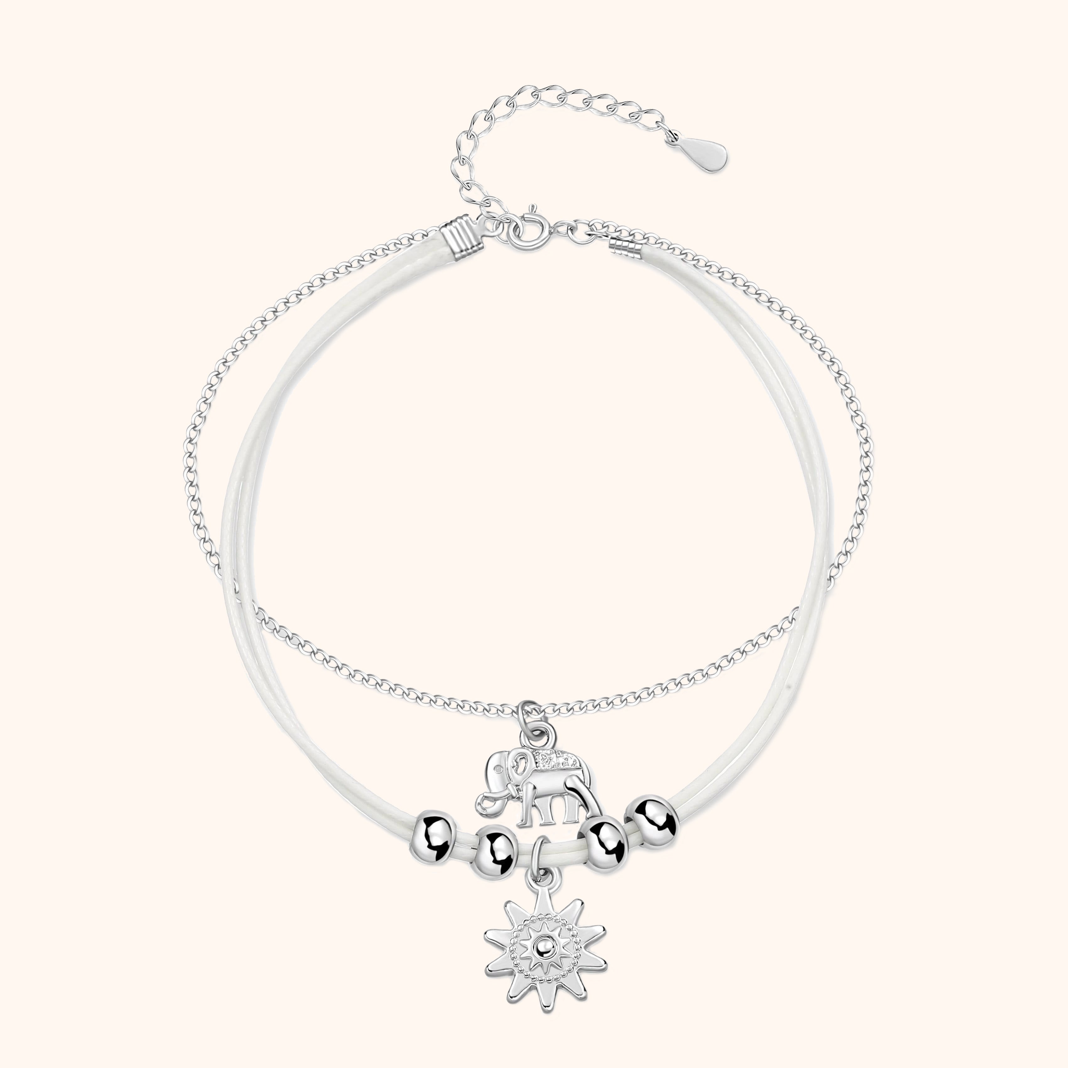 Cavigliera Elephant-Sun - Chiara Jewels
