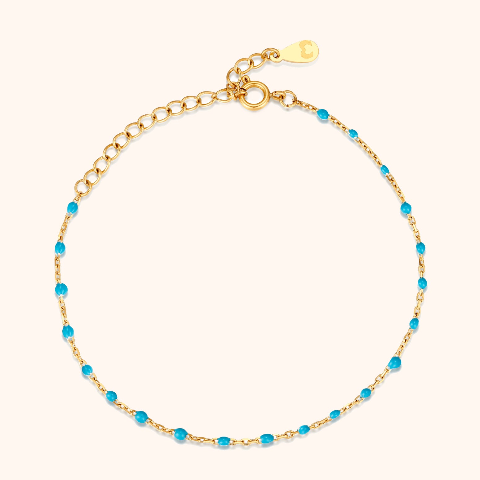 Cavigliera Blu Oltremare - Chiara Jewels