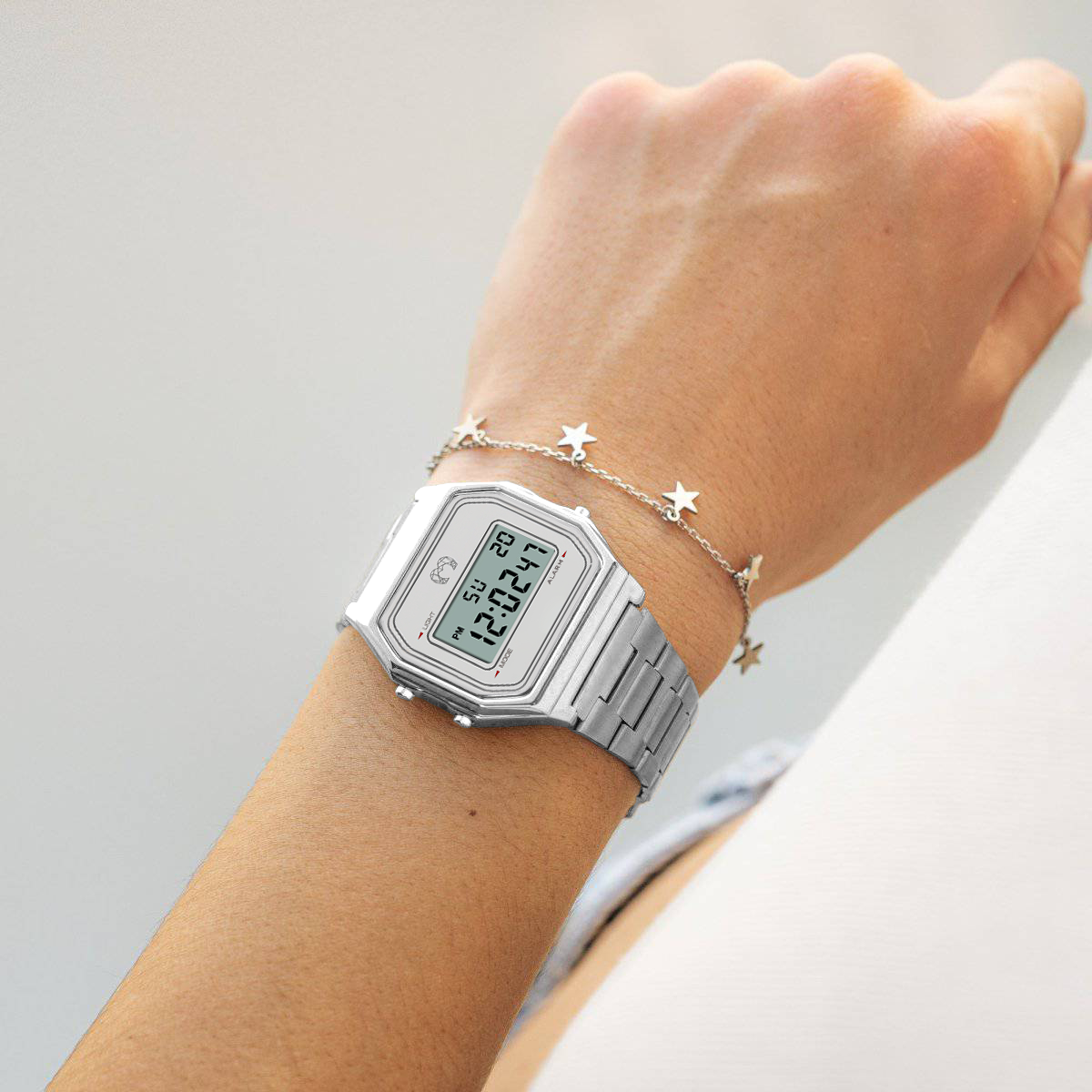 Orologio Digitale Vintage - Silver - Chiara Jewels