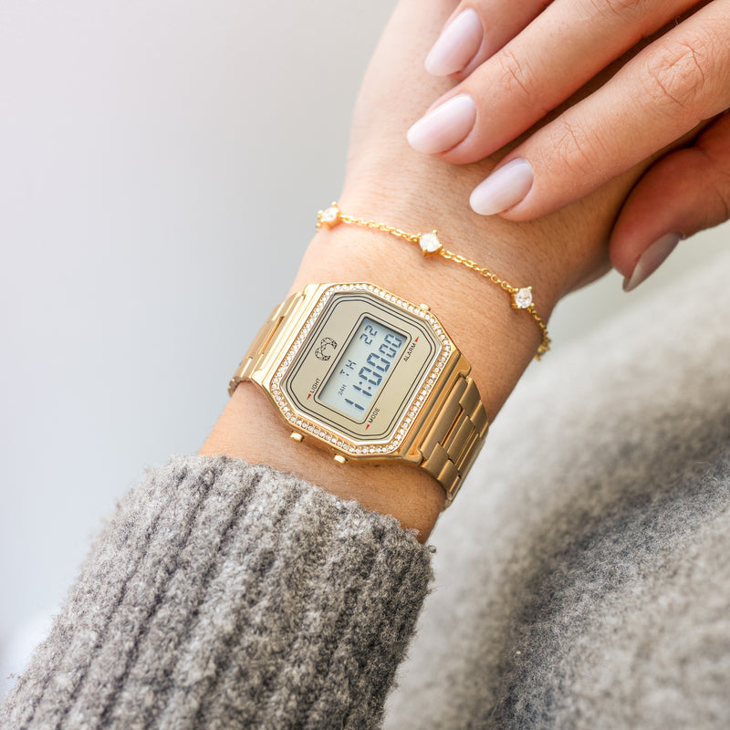 Orologio Vintage Gloss - Oro - Chiara Jewels