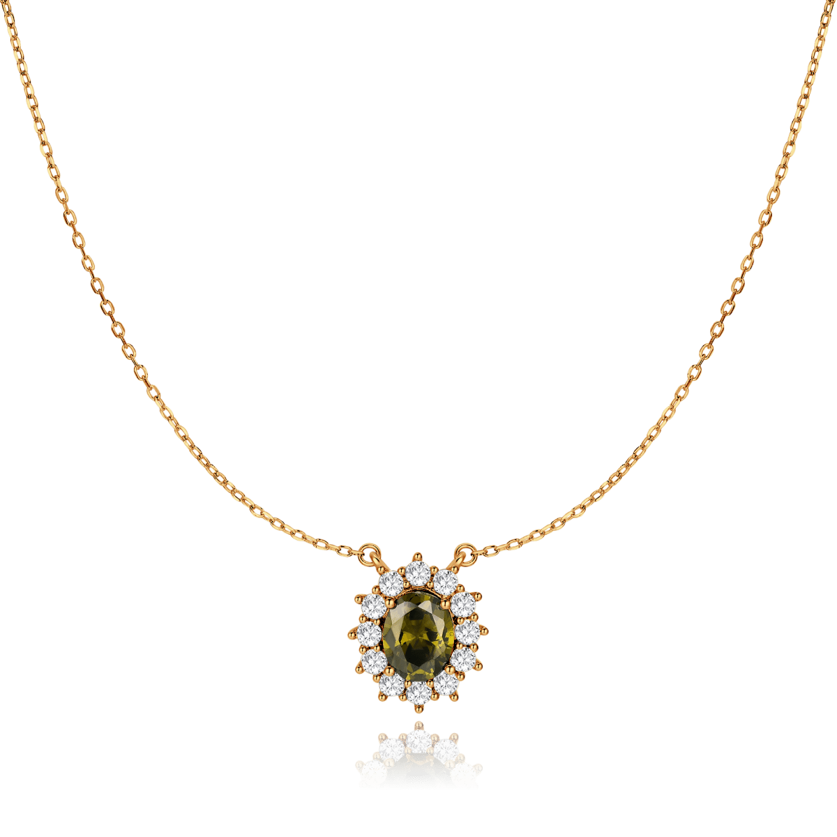 Collana Zirconi Preziosi