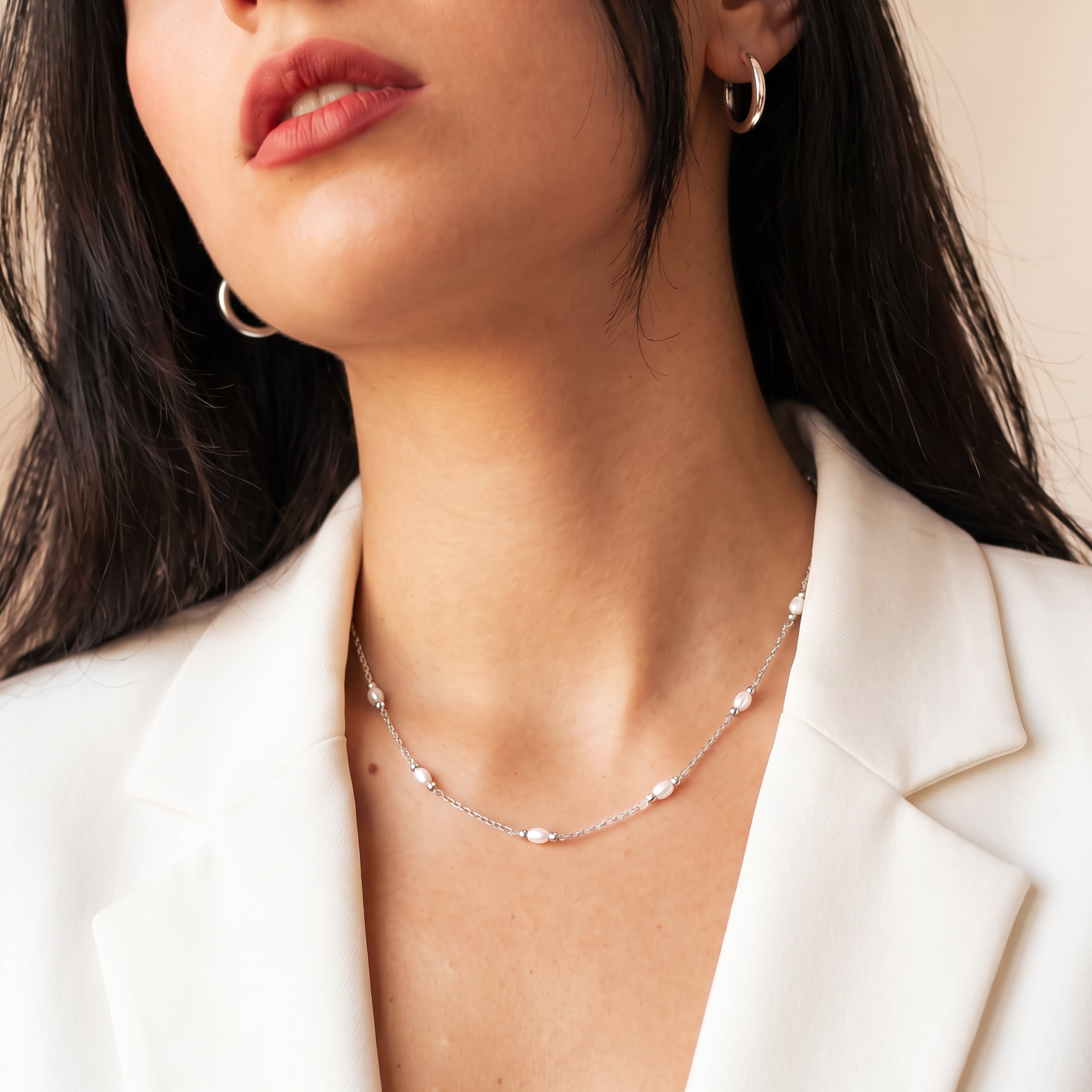 Collana Perline Eleganti