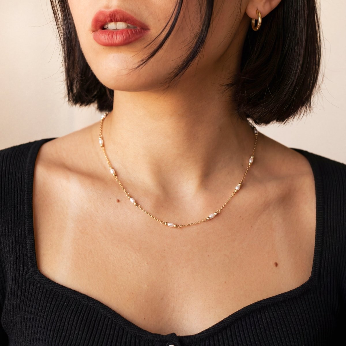 Collana Perline Eleganti