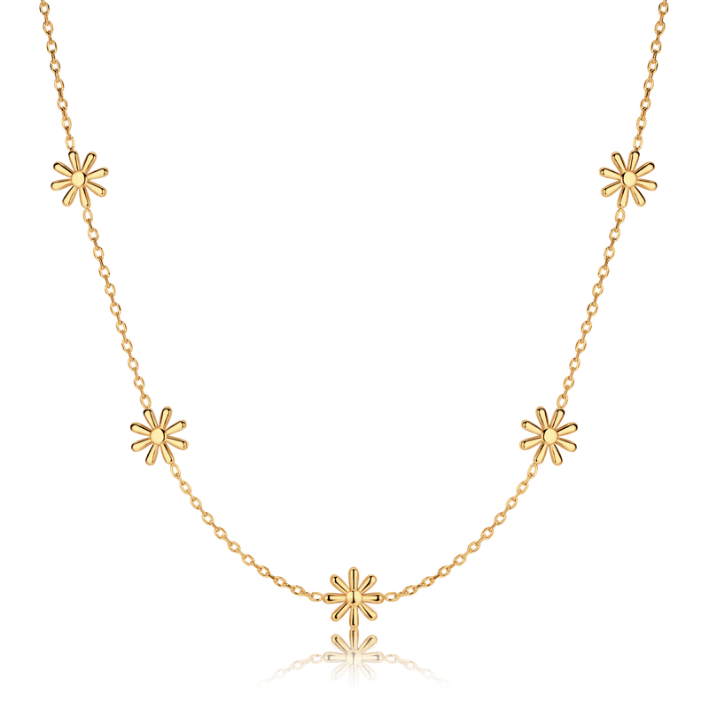 Collana Margherite Stilizzate
