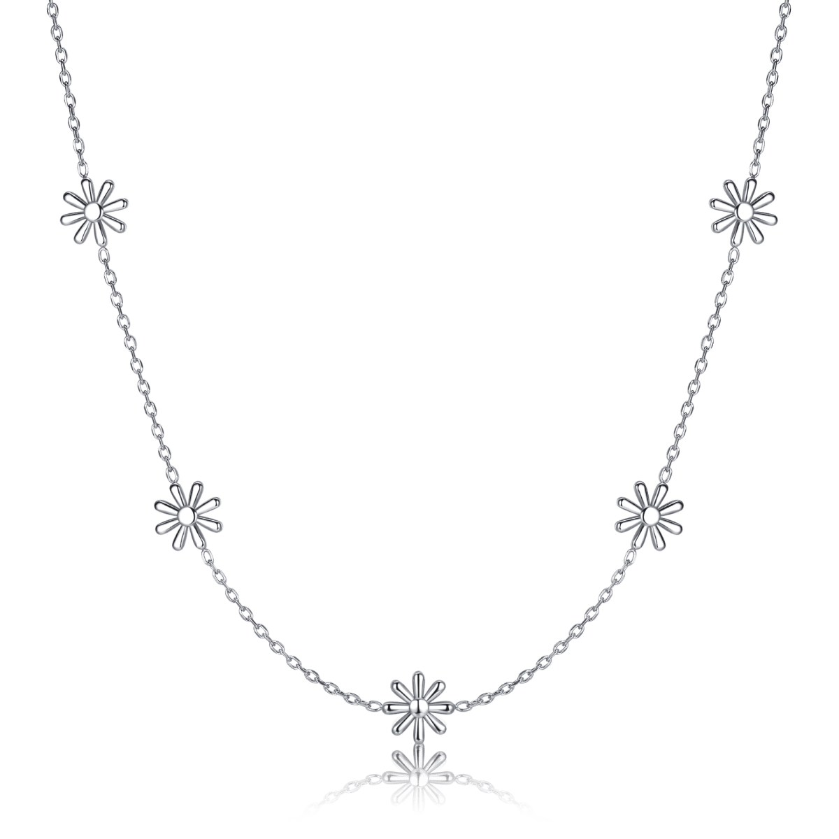 Collana Margherite Stilizzate