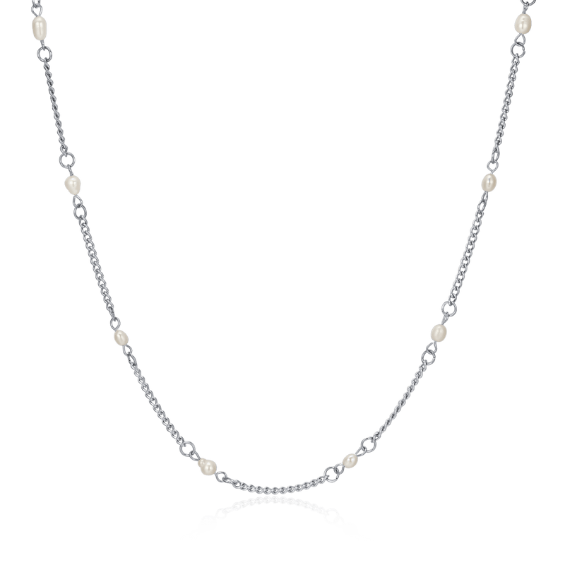 Collana Piccole Perle Bianche