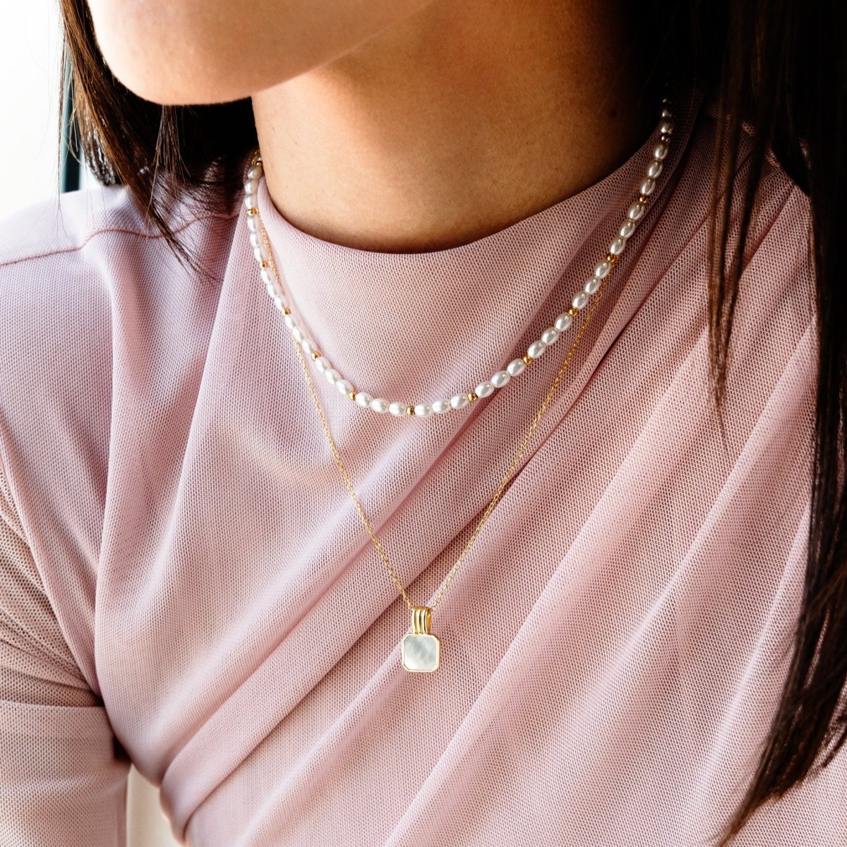 (Confezione da 2) Collana Angolare + Nuka - Chiara Jewels