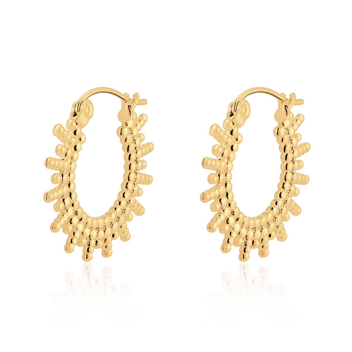 Orecchini Cerchio Soleggiati