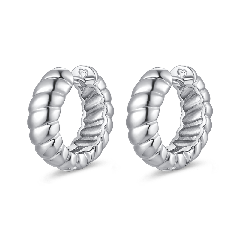 Orecchini Cerchio Vortice