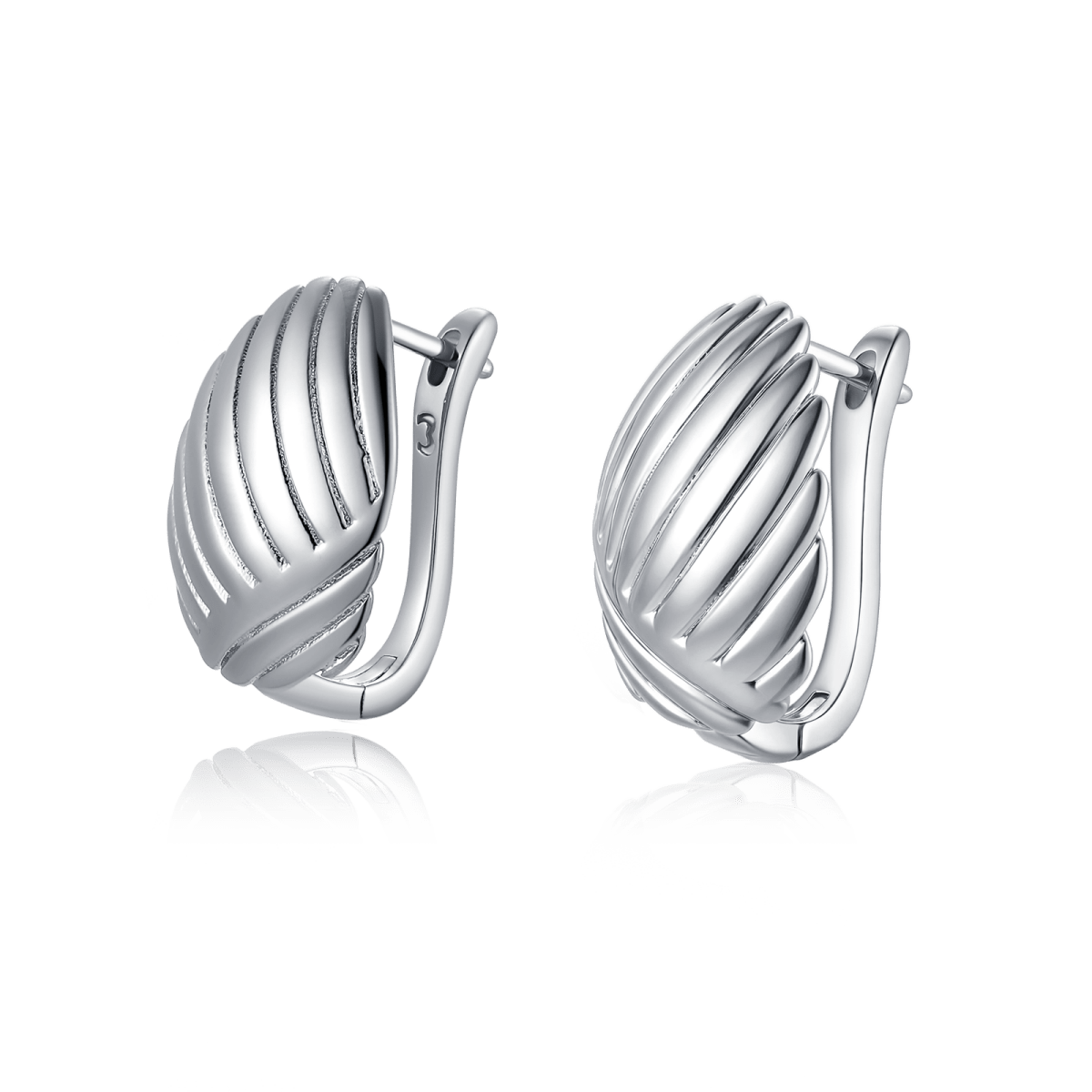 Orecchini Conchiglia a Ventaglio