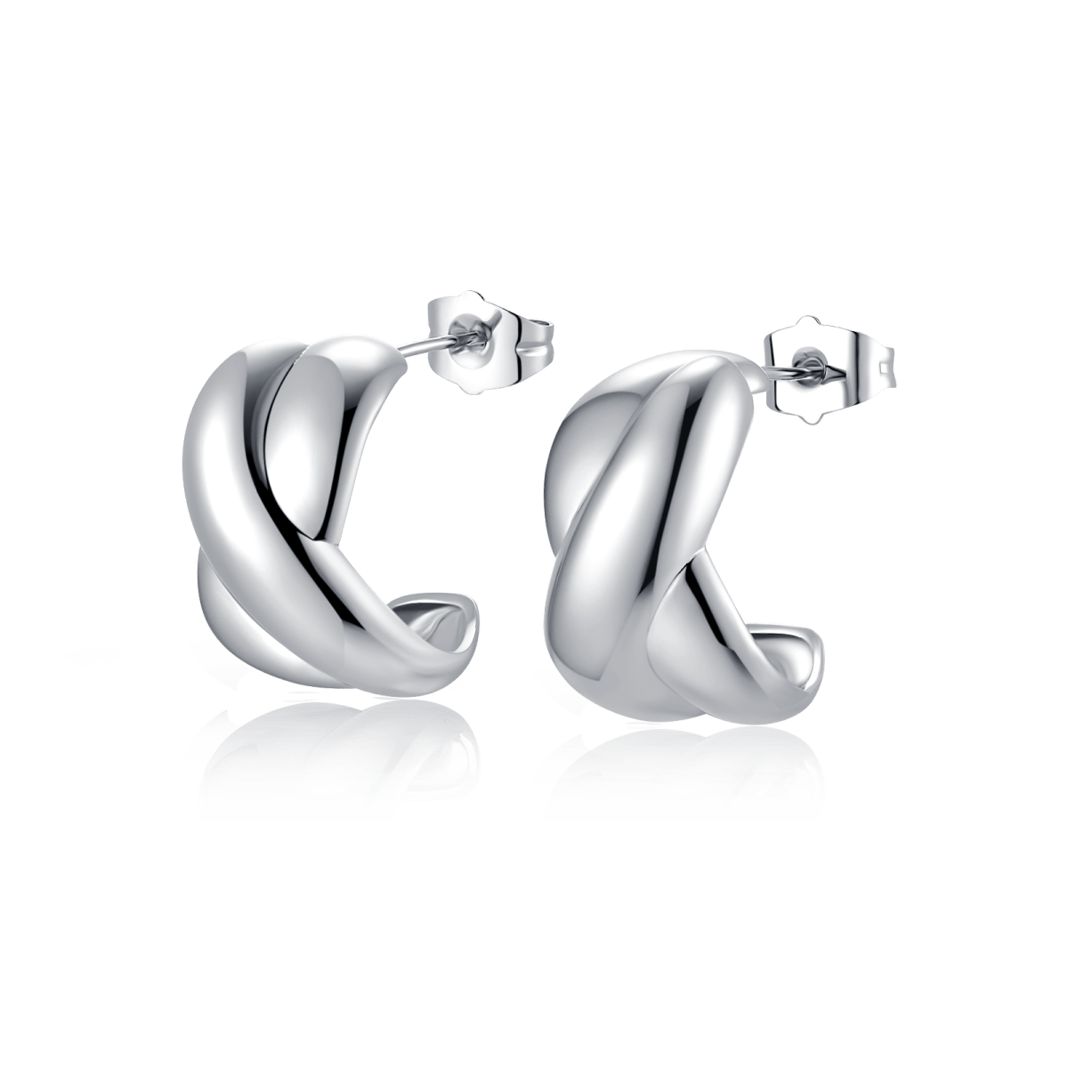 Orecchini Semicerchio Annodato