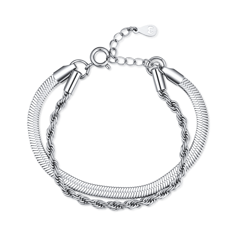 Bracciale Catene Miste