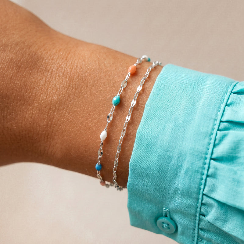 Bracciale Perline Colorate