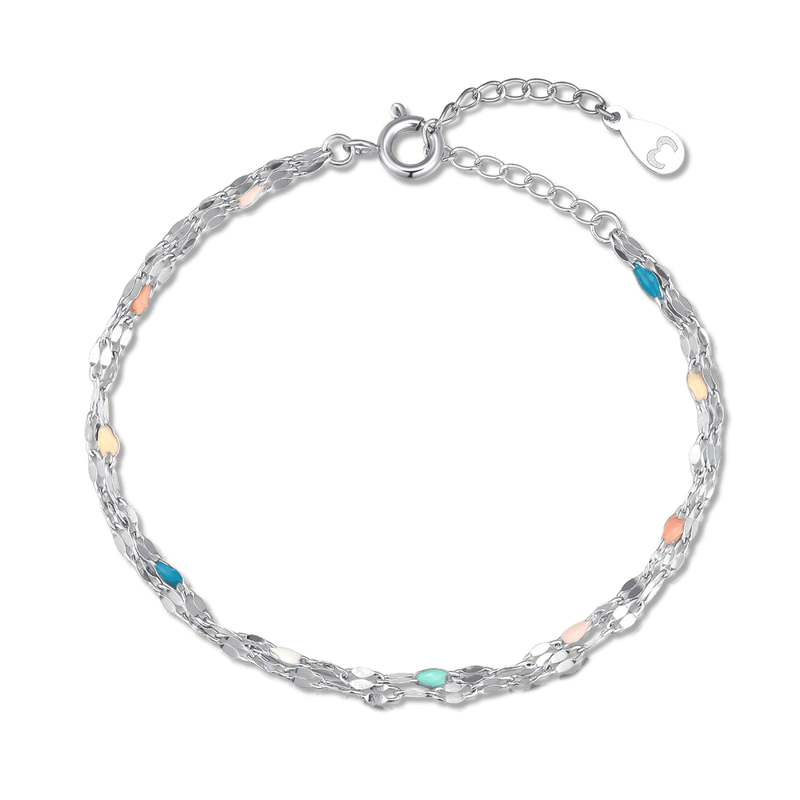 Bracciale Perline Colorate