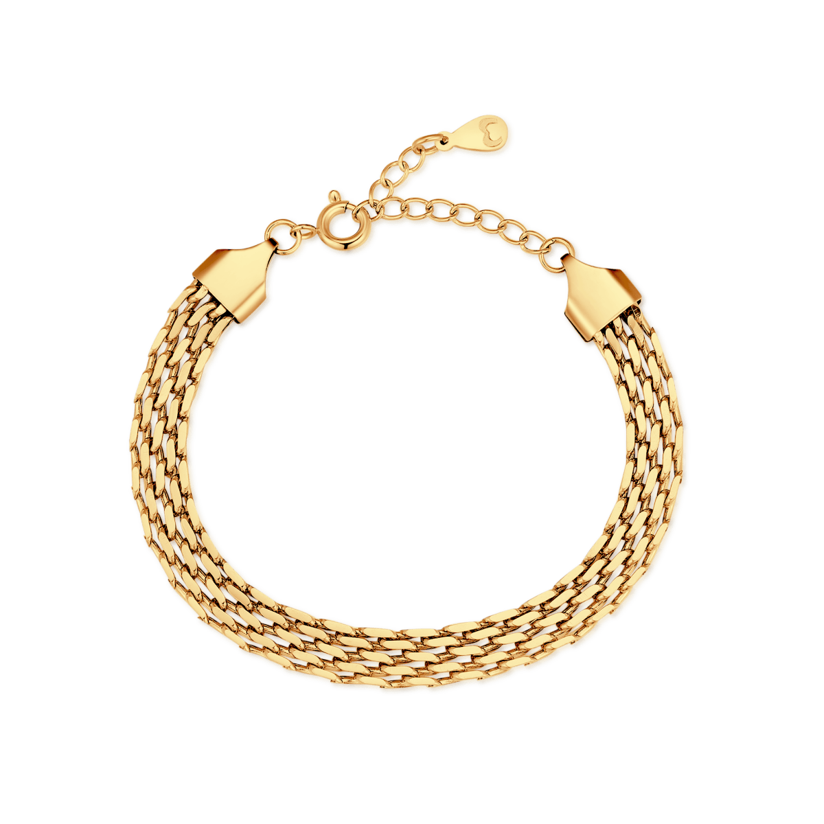 Bracciale con Fili Intrecciati