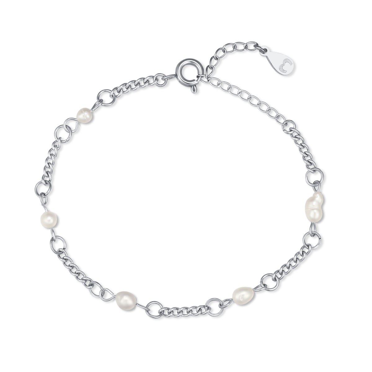 Bracciale Piccole Perle Bianche