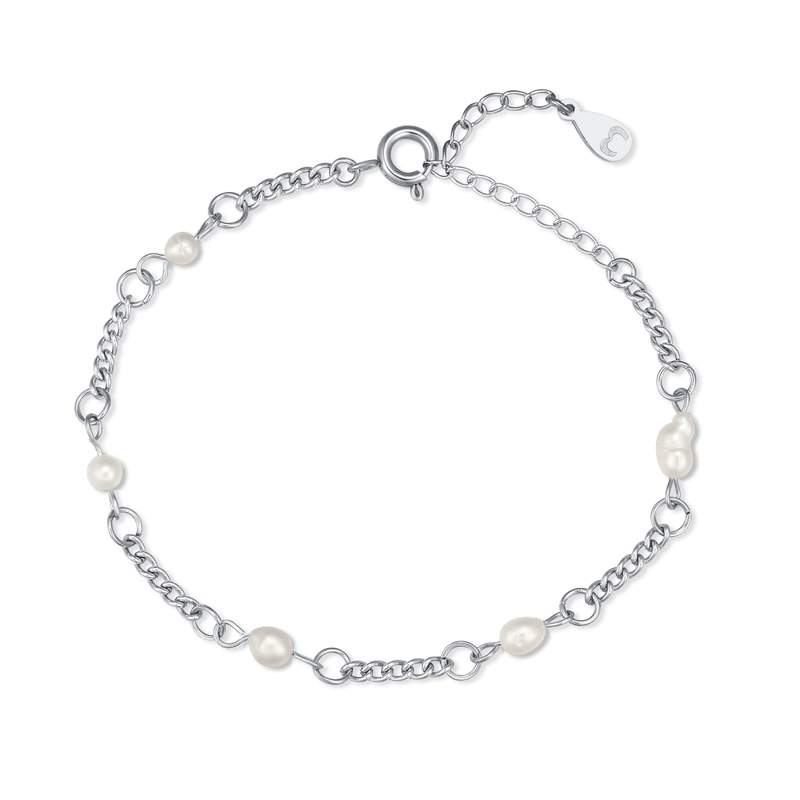 Bracciale Piccole Perle Bianche